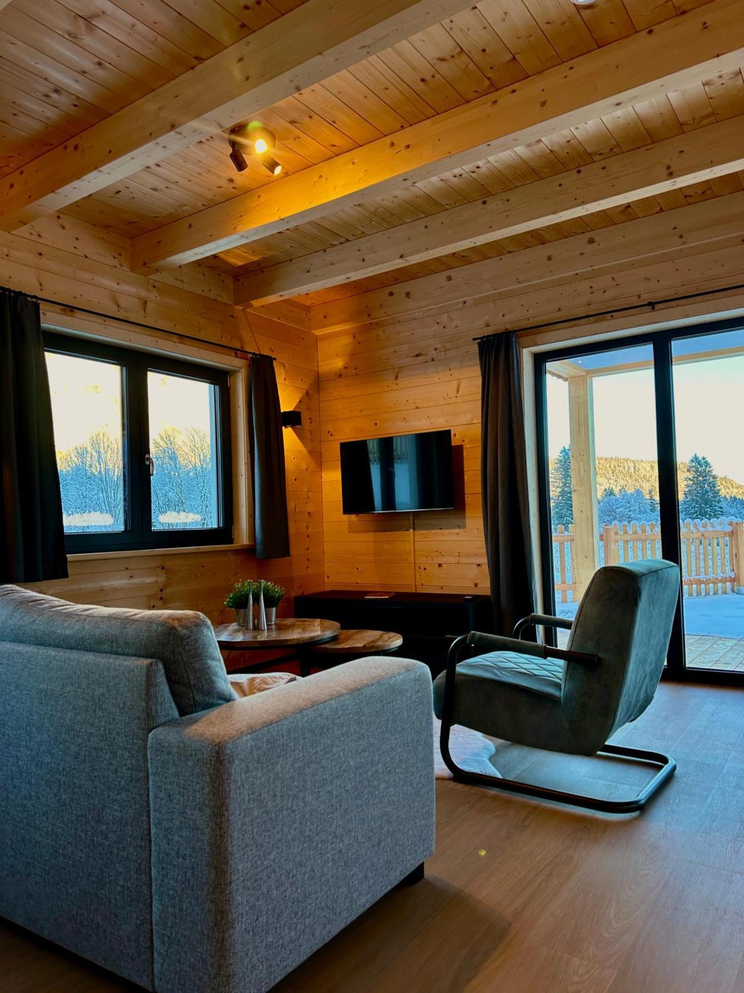 Clofers Nature Chalets Obermoeschach Хермагор Экстерьер фото